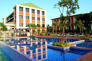Enjoy a lovely holiday by the pool at The Fern Courtyard Resort, Ganpatipule.